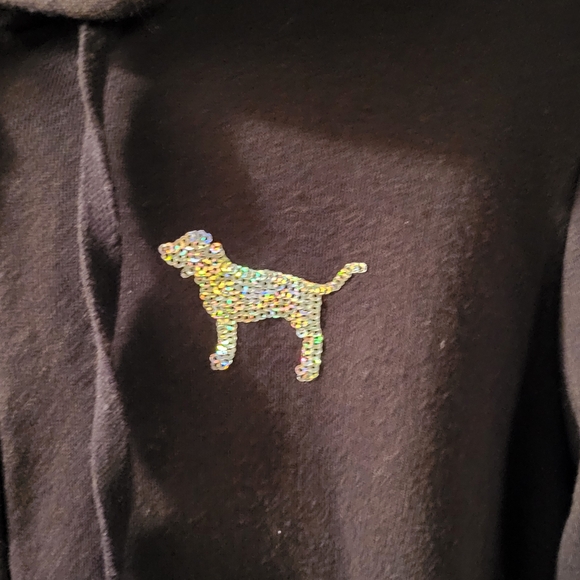 RARE Victoria's Secret Bling Hoodie And Bling Leggings Set (2 Piece) - Picture 4 of 11